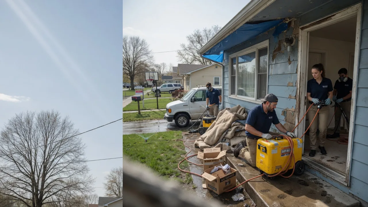 Basement Flood Cleanup in Seymour, MO near me